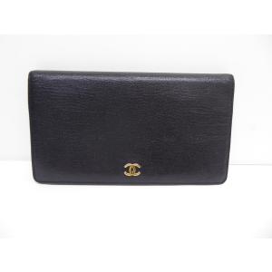 CHANEL シャネル ココマーク レザー 二つ折り ロングウォレット 長財布 △WP1948｜thrift-webshop