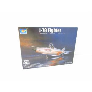 未組立品 トランペッター 1/48 J-7G Fighter 中国空軍 多用途戦闘機 プラモデル ≡...