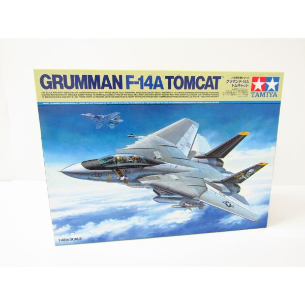 未組立品 タミヤ グラマン F-14A トムキャット タミヤ 61114 1/48 傑作機 プラモデ...