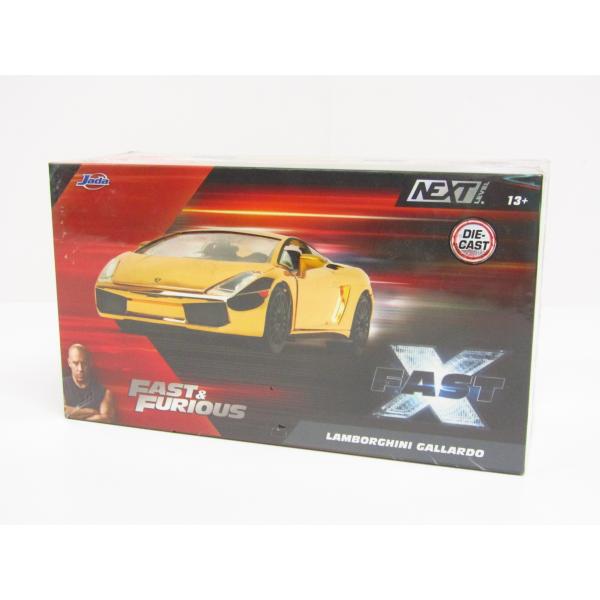 未開封品 Jada Toys ワイルドスピードX 1/24 ダイキャストカー ゴールド ランボルギー...