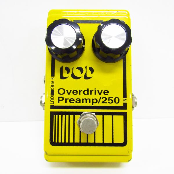 DOD 250 Overdrive Preamp オーバードライブ ギター用エフェクター 動作OK ...