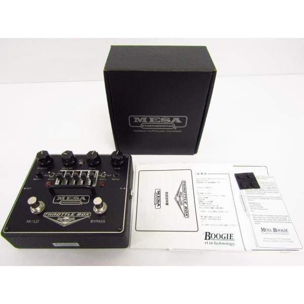 MESA THROTTLE BOX EQ エフェクター 動作OK ▼G4383