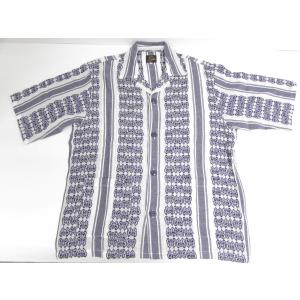 Needles ニードルス CABANA SHIRT PAPILLON STRIPE DOBBY JQ. カバナシャツ MR242 半袖シャツ ニードルズ SIZE:M ‖FG6438｜スリフト