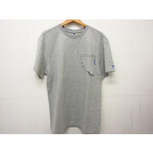 ADER ERROR アーダーエラー 2022 半袖ポケットTシャツ カットソー グレー SIZE:...