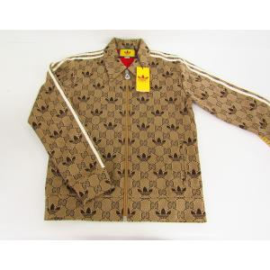 GUCCI adidas コラボ　ナイロンジャケット 多色ロゴ GUCCI × adidasグッチ アディダス コラボ ジャージ ジャケット
