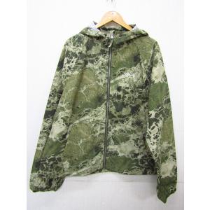 STUSSY ステューシー BEACH SHELL REALTREE WAV3 ビーチ シェル リアルツリー ナイロンパーカー タグ付 ∩FG7349