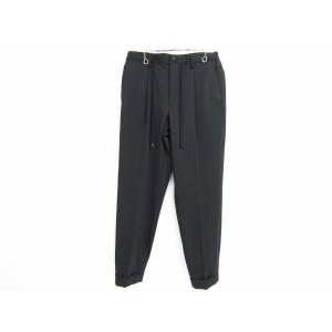 +CLOTHET （クロスクローゼット）　ブラック　スラックス CROSS CLOTHET クロスクローゼット イージースラックスロングパンツ