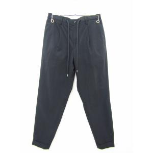 +CLOTHET （クロスクローゼット）　ブラック　スラックス CROSS CLOTHET クロスクローゼット イージースラックスロングパンツ