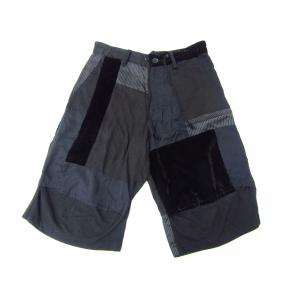 Y's ワイズ ハーフパンツ ネイビー ヨウジヤマモト Y's ワイズ ハーフパンツ ネイビー ヨウジヤマモト