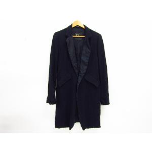 Y's ブークレ ロングコート ダブルジップ ヨウジヤマモト Y's（ワイズ） ロング コート ジャケット ダブルジップ ヨウジヤマモト