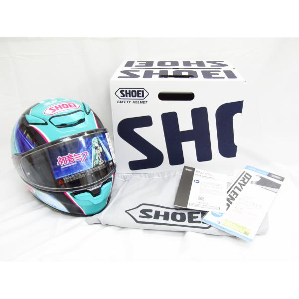 未使用 SHOEI ショウエイ Z-8 初音ミク フルフェイス ヘルメット TC-4 2025年8月...
