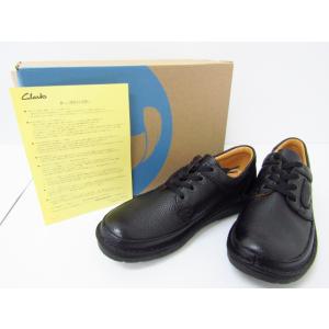 Clarks NATURE II BLACK GRAINEDLEA クラークス 靴 26142039...