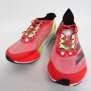 adidas◇ADIZERO BOSTON 12_アディゼロ ボストン 12/24.5cm/RED