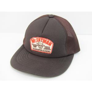 Mr.FATMAN ミスターファットマン WAPPEN MESH CAP メッシュ キャップ SIZE：M ▼CA865｜thrift-webshop