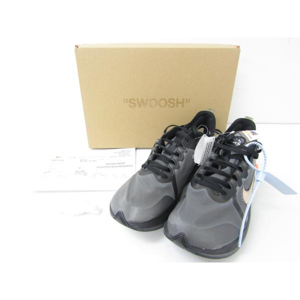 OFF-WHITE × NIKE ZOOM FLY &quot;BLACK&quot;/AJ4588-001 SIZE:...