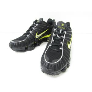 NIKE SHOX TL ”BLACK DYNAMIC YELLOW METALLIC SILVER...