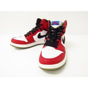 NIKE ナイキ / AIR JORDAN 1 RETRO HIGH OG GS / SPIDER-MAN / 575441-602 SIZE:24.5cm スニーカー 靴 ≡SH7287