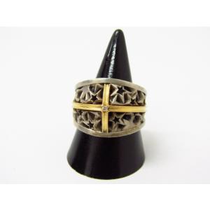 SJX STELLA CIELO RING SV925/750 0.01ct 指輪 リング SIZE:17.5号♪AC17194｜thrift-webshop