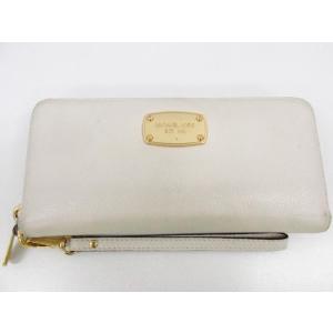 MICHAEL KORS マイケル・コース レザー ラウンドファスナー長財布(小銭入れあり)♪AC7646｜thrift-webshop