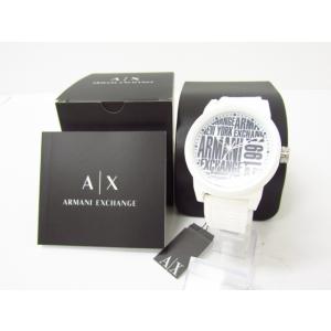 ARMANI EXCHANGE アルマーニエクスチェンジ AX1442 ホワイト クォーツ腕時計♪A...