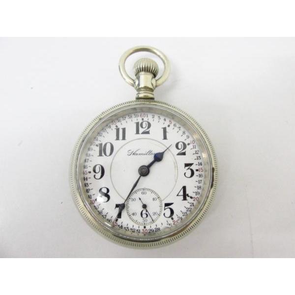 《腕時計/ウォッチ》希少 HAMILTON ハミルトン 鉄道時計 1911年製 940グレード 懐中...