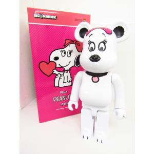 BE@RBRICK ベアブリック 1000% BELLE ベル スヌーピー PEANUTS 箱付き♪AC21488｜スリフト