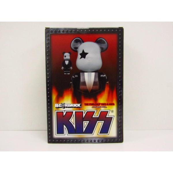 未開封品 BE@RBRICK KISS THE STARCHILD 100％ &amp; 400％ CHRO...