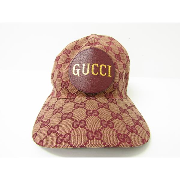 GUCCI グッチ GG柄 キャップ SIZE:M(58cm) 帽子 ▼SB5155