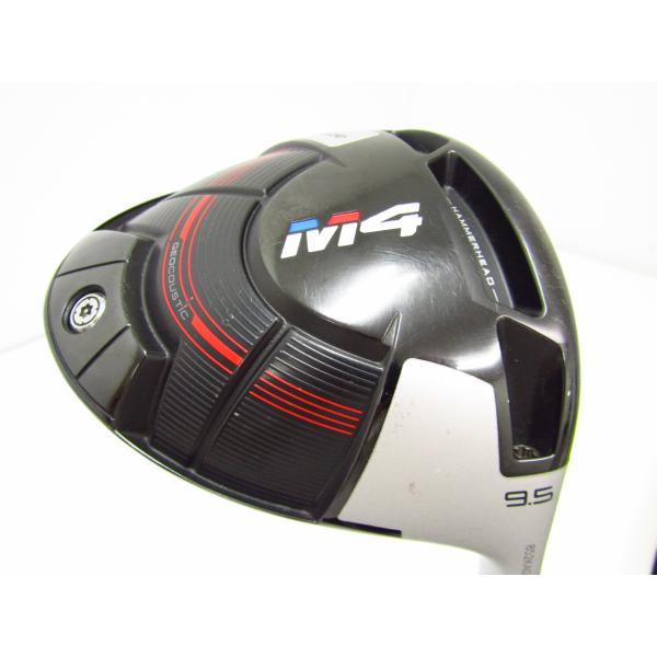 TaylorMade M4 9.5° ドライバー TOUR AD BB-6 Flex:S ヘッドカバ...