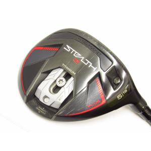 TaylorMade テーラーメイド STEALTH2 PLUS 5W 18° フェアウェイウッド flex:S ヘッドカバー付 ∩SP7796｜thrift-webshop