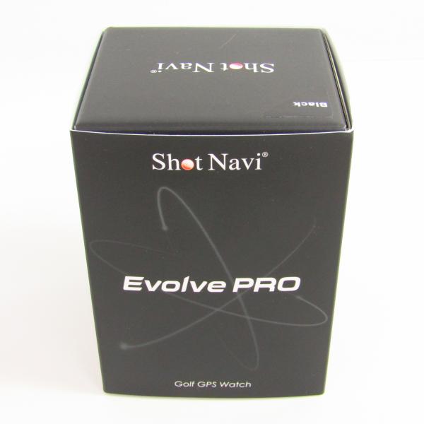 未使用 Shot Navi ショットナビ Evolve PRO GPS ゴルフ ウォッチ カラー：ブ...