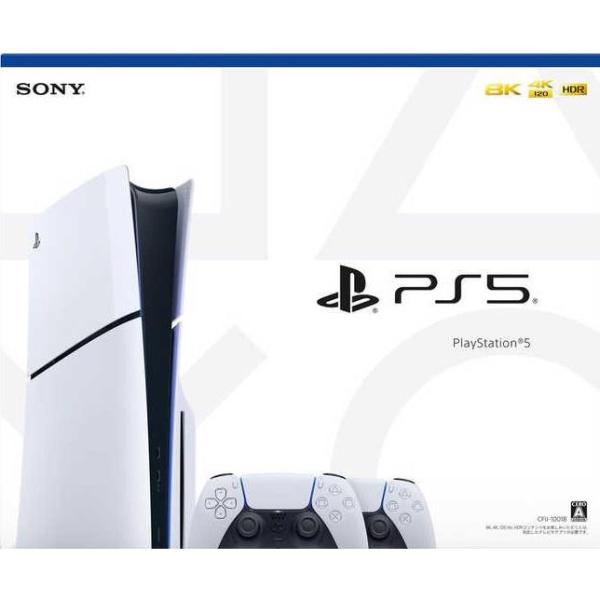 未使用品 PlayStation5 DualSense ワイヤレスコントローラー ダブルパック プレ...
