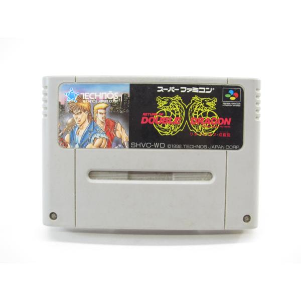 スーパーファミコン DOUBLE DRAGON ダブルドラゴン SHVC-WD ソフトのみ #UR7...