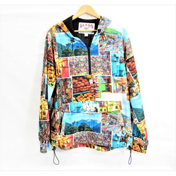 GUESS x J Balvin Colores ZIP HOODIE SIZE:US M メンズ ...