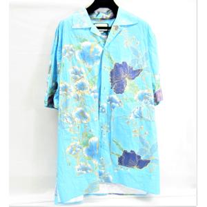 Gucci グッチ Oversize paper effect bowling shirt SIZE:46 メンズ 衣類 □UF3729｜thrift-webshop