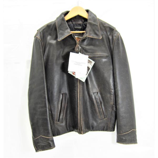 Harley Davidson ハーレーダビッドソン Genuine Leather Jacket ...