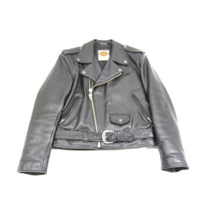 Indian Motorcycle◇ダブルライダースジャケット/38/牛革/BLK