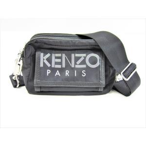 KENZO ケンゾー CROSS BODY BAG ショルダーバッグ 黒 □UB1645｜thrift-webshop