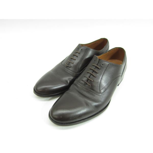BALLY バリー BROMIEL COFFEE LEATHER OXFORDS US8D 26.0...