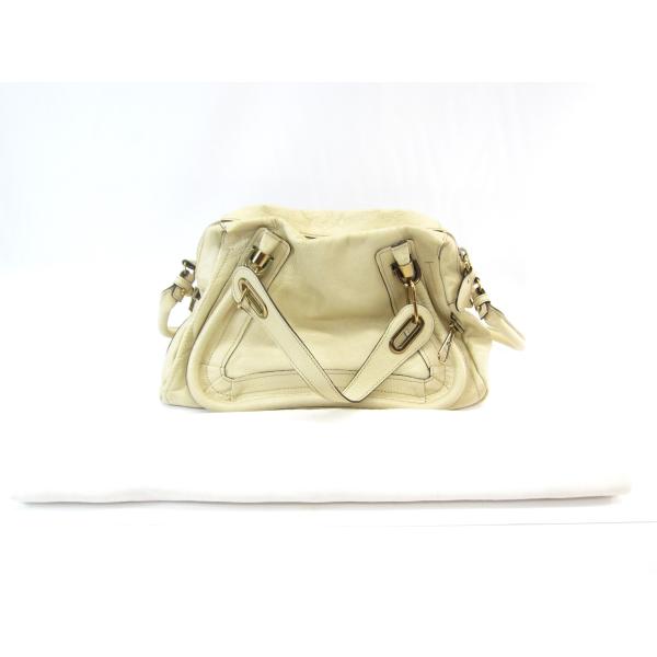 Chloe クロエ 2wayハンドバッグ レザーショルダーバッグ パラティ 01-12-50-65 ...
