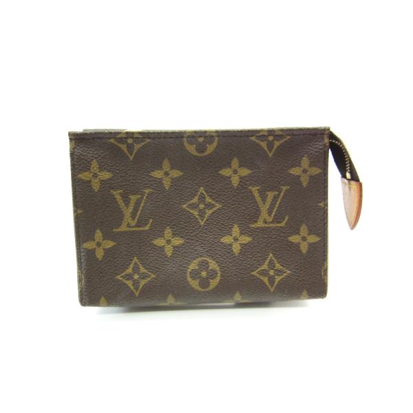 LOUIS VUITTON ルイ・ヴィトン モノグラム ポシェット トワレット15 ポーチ ∠UP4...