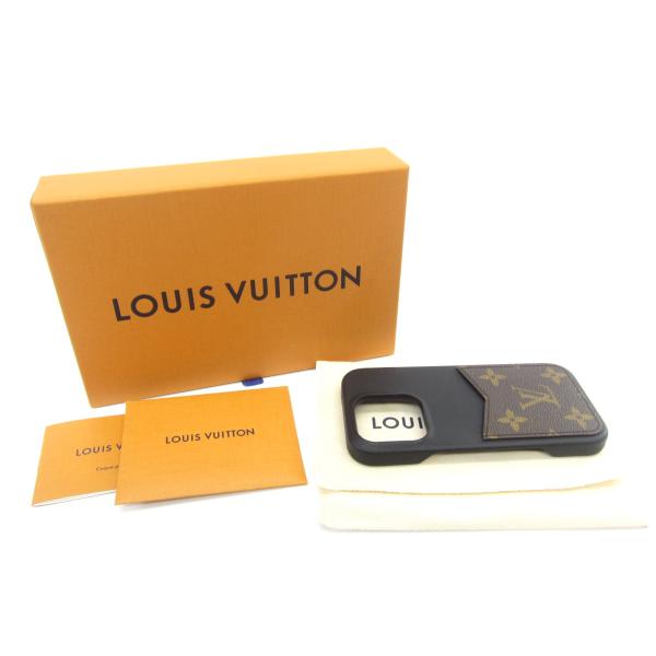 LOUIS VUITTON ルイ・ヴィトン モノグラム バンパー iPhone 16PRO M125...
