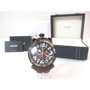 《正規品/ブランド》GaGa MILANO ガガミラノ マニュアーレ クロノ 48mm 6054.5 腕時計｜thrift-webshop