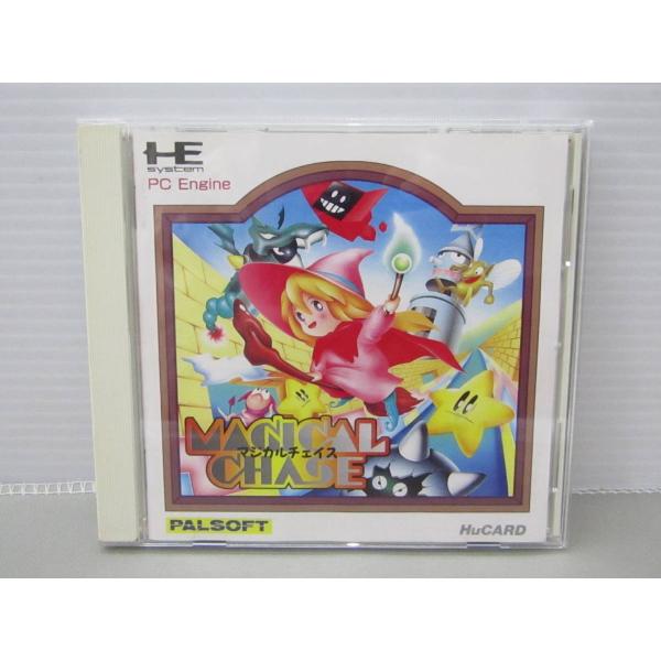 PCエンジン マジカルチェイス パルソフト PSエンジンFAN再販版 Huカード 当時物 動作確認済...
