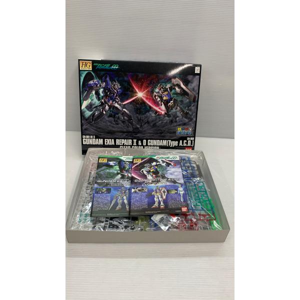 1/144 HG ガンダムエクシア リペア2＆Oガンダム 実戦配備型 クリアカラーバージョン  機動...