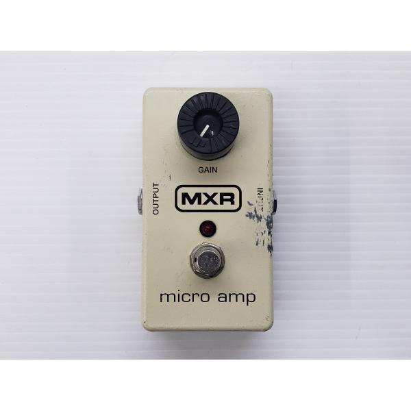 MXR M133 Microamp ブースター エフェクター 動作確認済み 本体のみ ▽080071