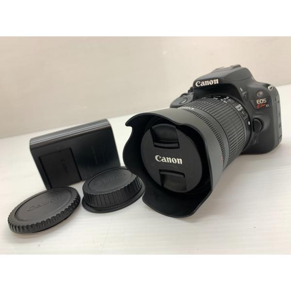 Canon キャノン EOS Kiss X7 デジタル一眼レフカメラ バッテリー レンズセット 動作...