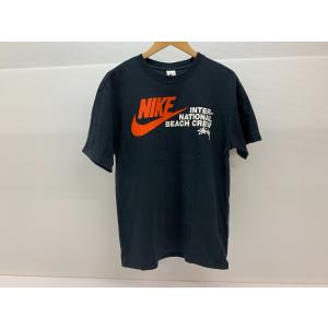 NIKE STUSSY ナイキ ステューシー International Beach Crew 半袖Ｔシャツ ＤＤ3070-010 ブラック サイズＳ 《091574
