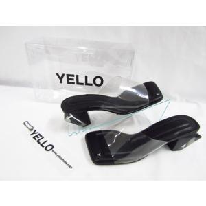 YELLO ONYX LOW HEEL SANDAL ヒール サンダル  レディース靴  24.5cm BOXあり 中古品 ◆130209｜thrift2nd