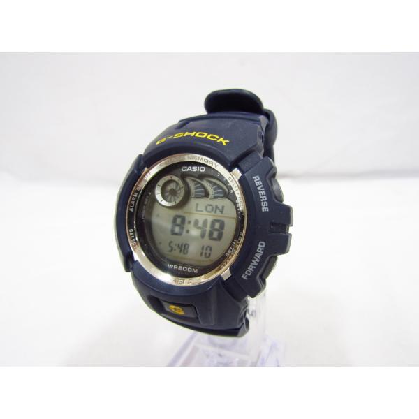 G-SHOCK ジーショック G-2900 ネイビー デジタル腕時計 中古品◆140810